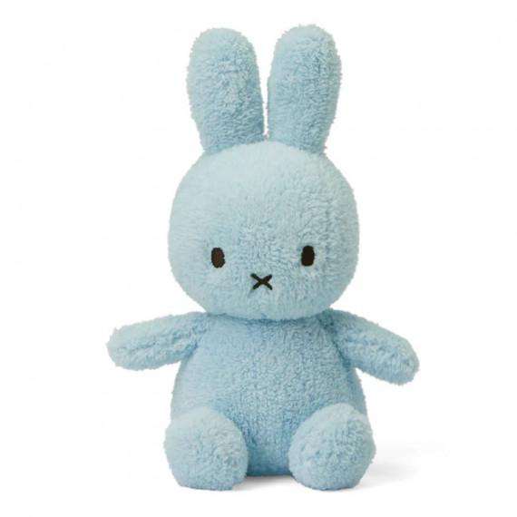 Peluche Miffy lapin extra-doux bleu océan 23cm