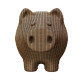 Puzzle sculpture 3D en carton - Tirelire cochon - Cartonic