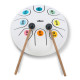 Tongue Drum blanc - Tambour en métal pour enfant VILAC 8379