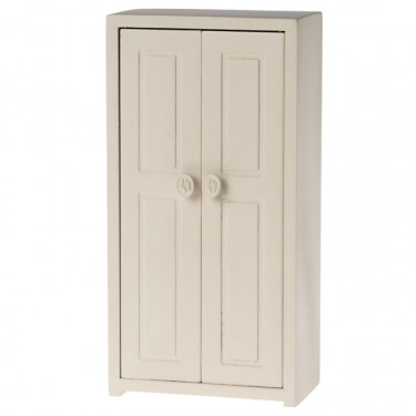 Armoire penderie miniature Maileg - Blanc cassé