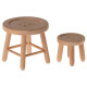 Ensemble table et tabouret miniatures pour souris Maileg