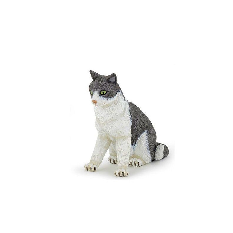 Chat chartreux, figurine PAPO 54040